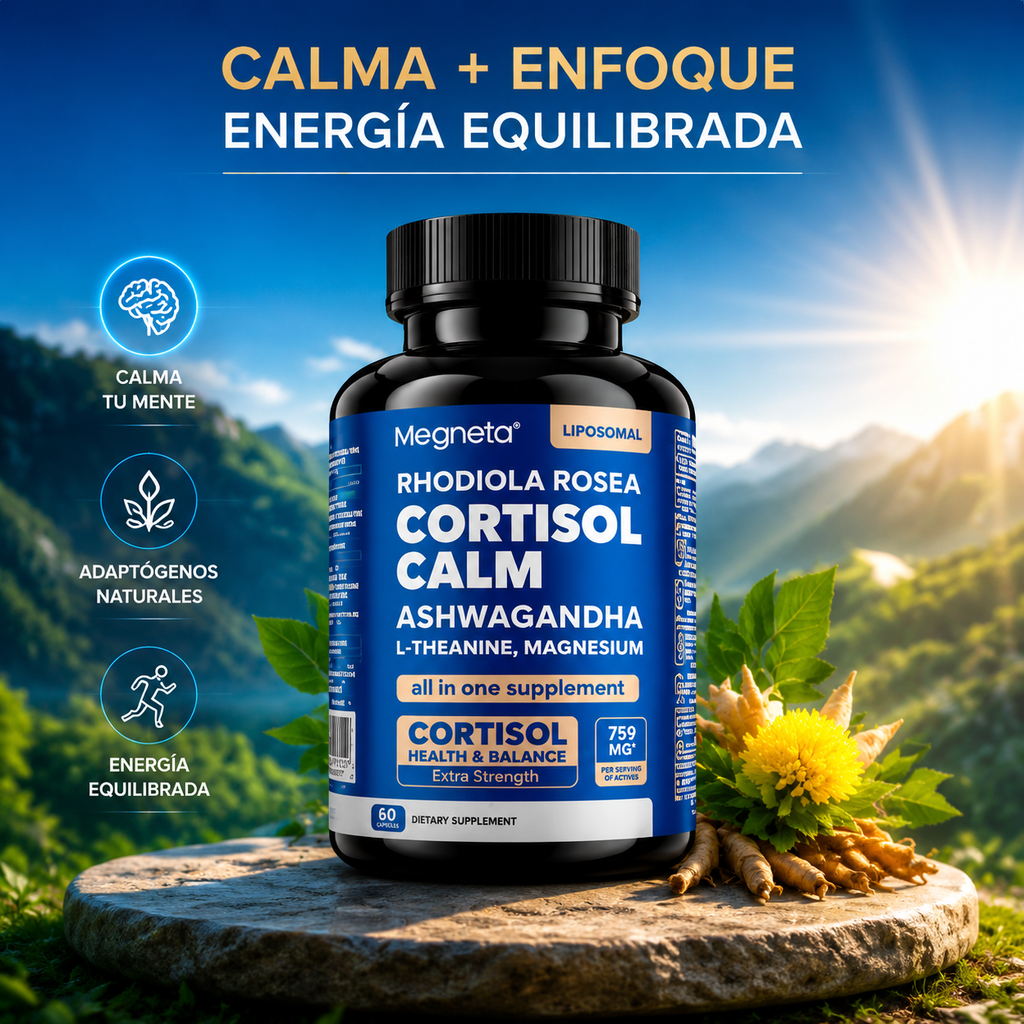 CORTISOL CALM con Rhodiola Rosea