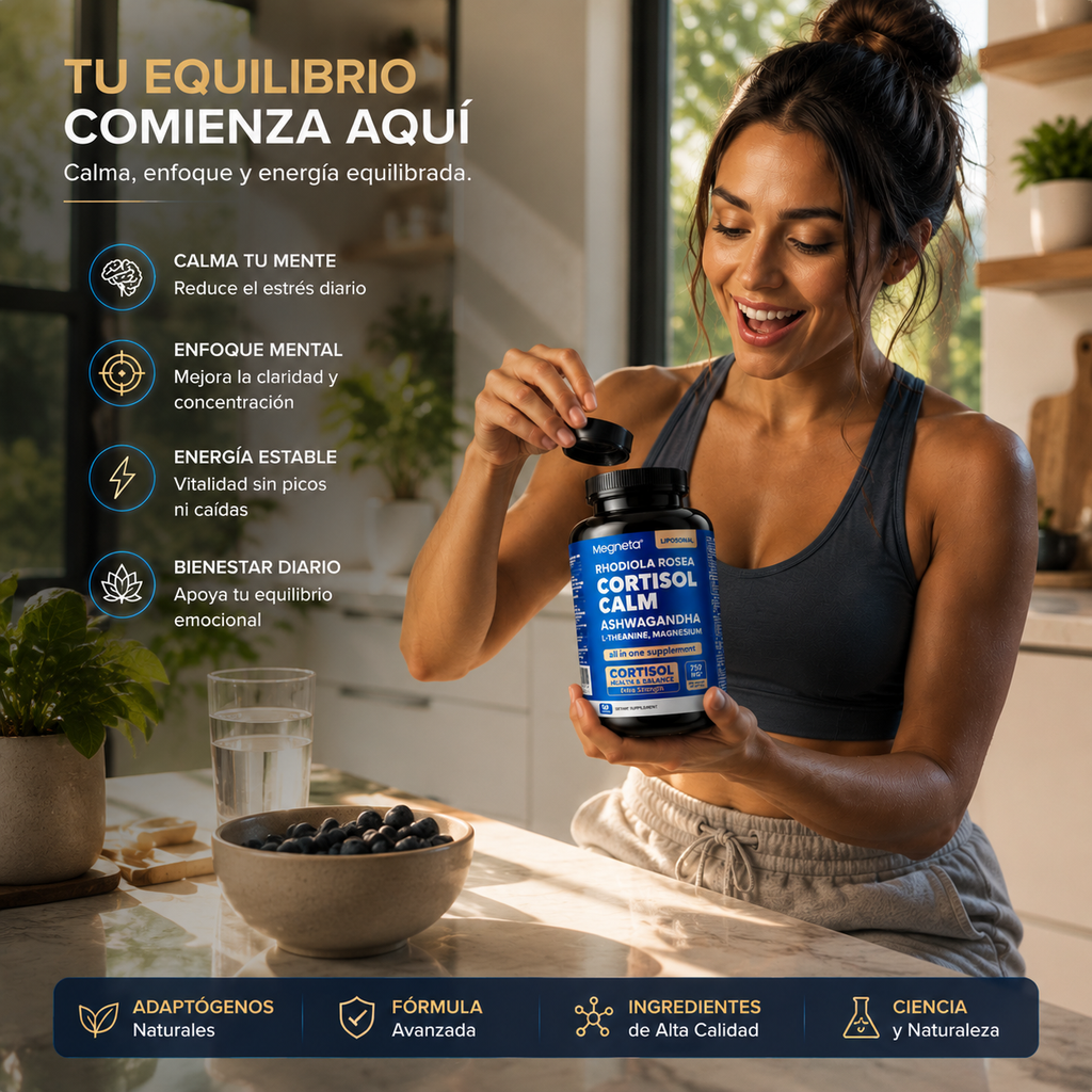 CORTISOL CALM con Rhodiola Rosea